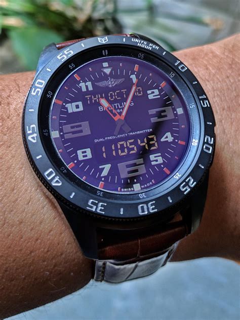 breitling cockpit gwd|In love with this watch : r/GalaxyWatch .